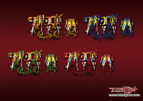 TR-EXNEXT-MA17   KO EX-NEXT Metallic/Optical White Pattern Wrap ( Type A17 ) 4 Colors