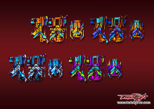 TR-EXNEXT-MA19    KO EX-NEXT Metallic/Optical White Pattern Wrap ( Type A19 ) 4 Colors