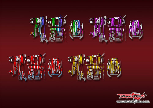 TR-EXNEXT-MA8   KO EX-NEXT Metallic/Optical White Pattern Wrap ( Type A8 ) 4 colors