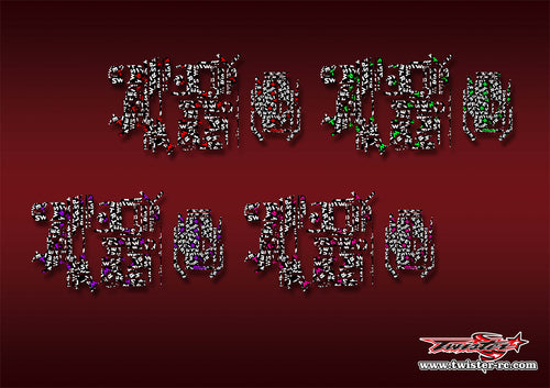 TR-EXNEXT-MT1     KO EX-NEXT Optical white Pattern Wrap ( Type MT1 ) 4 Colors