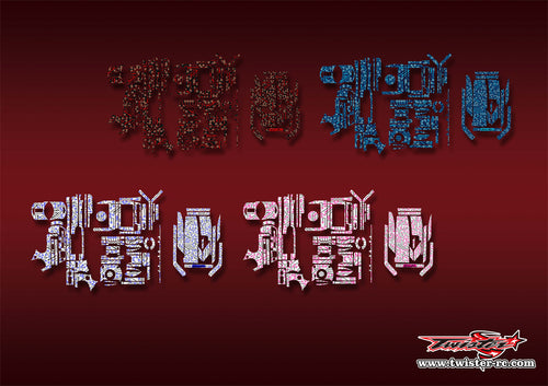 TR-EXNEXT-MT4   KO EX-NEXT Optical white Pattern Wrap ( Type MT4 ) 4 Colors