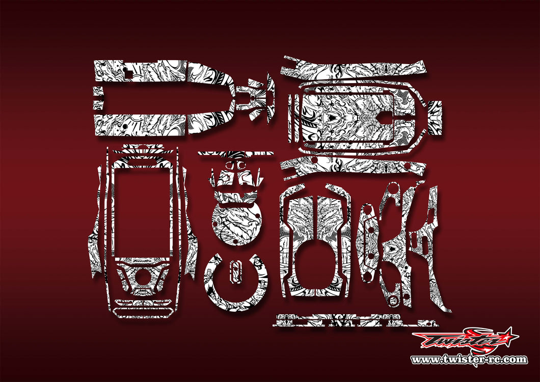 TR-FSG11P-MT7   Flysky FS-G11P Pattern Wrap ( Type MT7 )