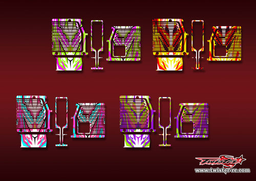 TR-GMC-MA22    GM Polaron EX Charger Metallic/Optical White Pattern Wrap ( Type A22 ) 4 Colors