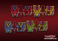 TR-GMC-MA23    GM Polaron EX Charger Metallic/Optical White Pattern Wrap ( Type A23 ) 4 Colors