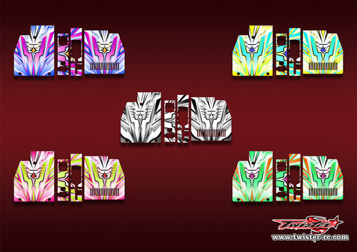 TR-GMS-MA21    GM Polaron Power Supply Metallic/Optical White Pattern Wrap ( Type A21 ) 5 Colors