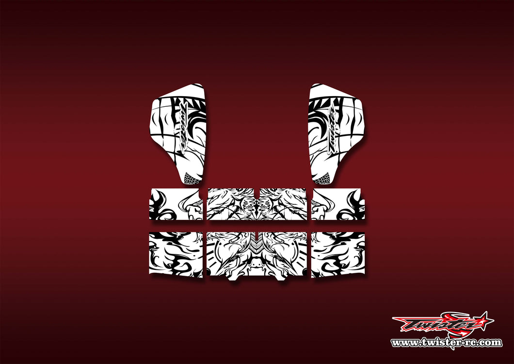 TR-HBW-MT7   HB Racing Wing Pattern Wrap ( Type MT7 )