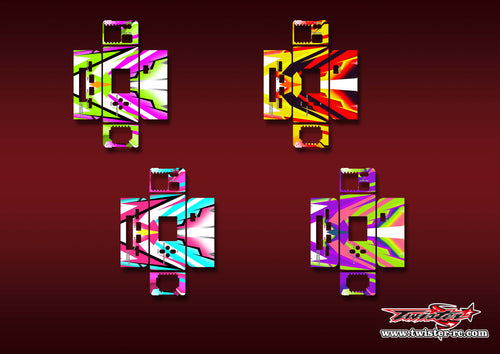 TR-ID-MA22    Gens ACE IMARS DUAL Metallic/Optical White Pattern Wrap ( Type A22 ) 4 Colors