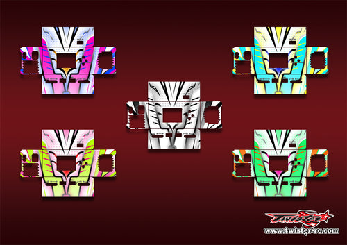 TR-ID300-MA21    Gens ACE IMARS D300 Metallic/Optical White Pattern Wrap ( Type A21 ) 5 Colors