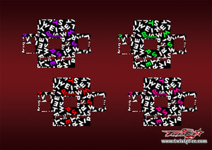 TR-ID300-MT1  Gens ACE IMARS D300 Optical White Pattern Wrap ( Type MT1 )4 Colors