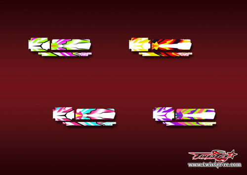 TR-IFB8-MA22    Infinity IFB8 Radio Box Metallic/Optical White Pattern Wrap ( Type A22 ) 4 Colors