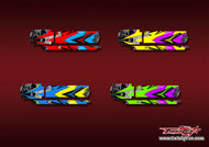 TR-IFB8-MA23    Infinity IFB8 Radio Box Metallic/Optical White Pattern Wrap ( Type A23 ) 4 Colors