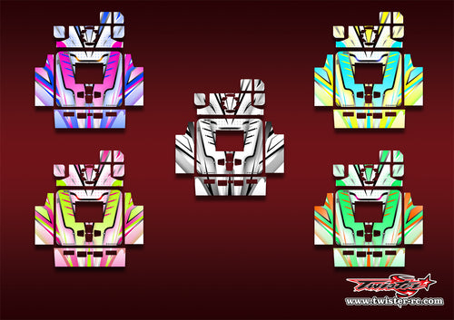 TR-K1-MA21    ISDT K1 Metallic/Optical White Pattern Wrap ( Type A21 ) 5 Colors