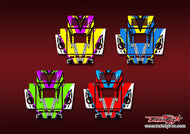 TR-K2-MA23    ISDT K2 Metallic/Optical White Pattern Wrap ( Type A23 ) 4 Colors