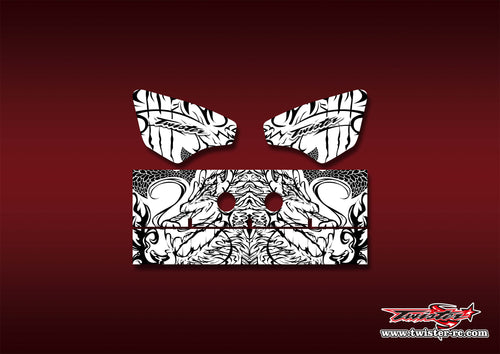 TR-K3W-MT7   Kyosho MP9 TKI3 Wing Pattern Wrap ( Type MT7 )