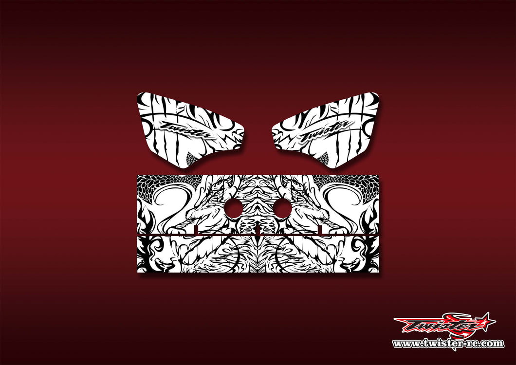 TR-K3W-MT7   Kyosho MP9 TKI3 Wing Pattern Wrap ( Type MT7 )