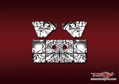 TR-K4W-MT7   Kyosho MP9 TKI4 Wing Pattern Wrap ( Type MT7 )