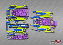 TR-M17-MA10 Sanwa M17/M17S Metallic/Optical White Pattern Radio Wrap ( Type A10 )  4 colors