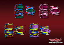 TR-M17-MA10 Sanwa M17/M17S Metallic/Optical White Pattern Radio Wrap ( Type A10 )  4 colors