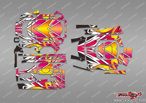 TR-M17-MA15 Sanwa M17/M17S Metallic/Optical White Pattern Radio Wrap ( Type A15)4 Colors