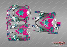 TR-M17-MA16 Sanwa M17 / M17S  Metallic/Optical White Pattern Radio Wrap ( Type A16)4 Colors