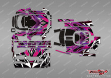 TR-M17-MA2 Sanwa M17 / M17S Metallic/Optical White Pattern Radio Wrap( Type A2 ) 4colors