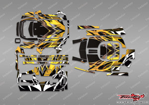 TR-M17-MA2 Sanwa M17 / M17S Metallic/Optical White Pattern Radio Wrap( Type A2 ) 4colors