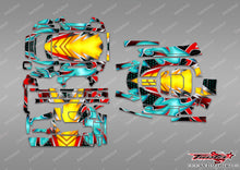 TR-M17-MA20    Sanwa M17/M17S Metallochrome/Optical white Wave Pattern Radio Wrap ( Type A20 ) 4 colors