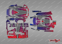 TR-M17-MA3 Sanwa M17 / M17S Metallic/Optical White Pattern Radio Wrap ( Type A3 )