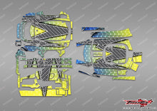 TR-M17-MA3 Sanwa M17 / M17S Metallic/Optical White Pattern Radio Wrap ( Type A3 )
