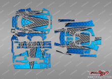 TR-M17-MA3 Sanwa M17 / M17S Metallic/Optical White Pattern Radio Wrap ( Type A3 )