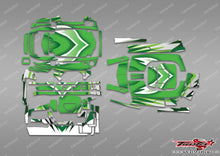 TR-M17-MA5 Sanwa M17 / M17S Metallic/Optical White Pattern Radio Wrap ( Type A5 )