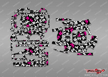 TR-M17-MT1 Sanwa M17/M17S Optical White Pattern Radio Wrap ( Type MT1 )4 Colors