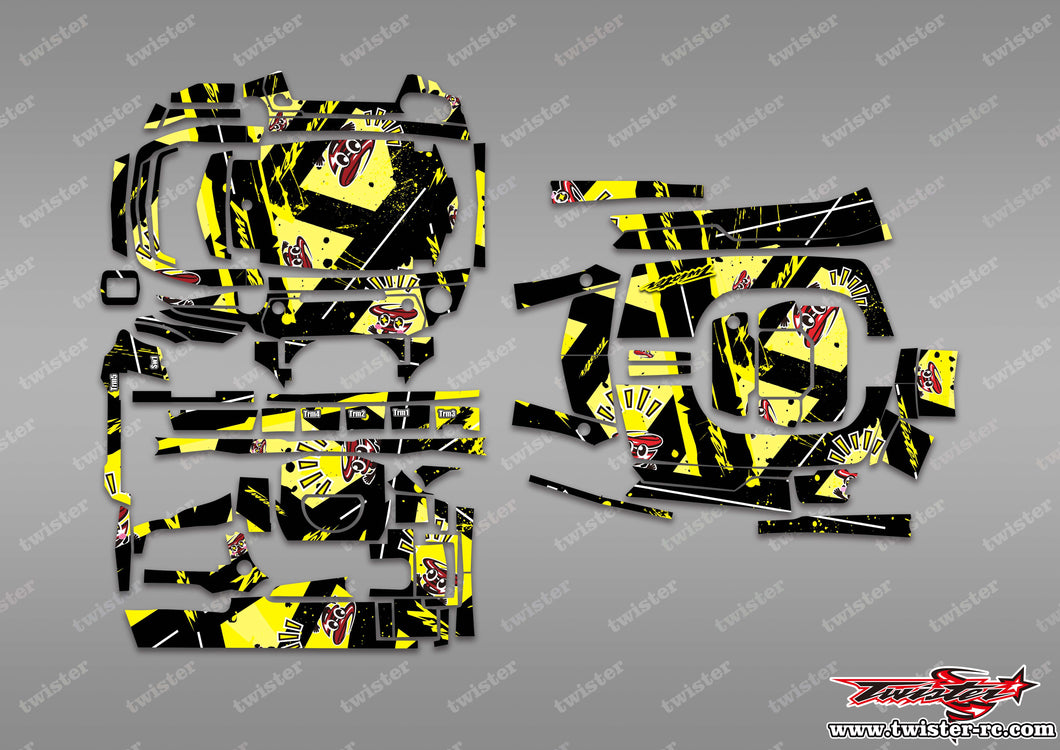 TR-M17-MT5   Sanwa M17/M17S Pattern Radio Wrap ( Type MT5 )