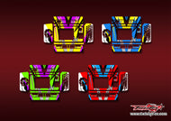 TR-M6D-MA23    ToolkitRC M6D Metallic/Optical White Pattern Wrap ( Type A23 ) 4 Colors