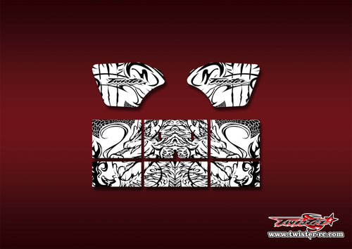 TR-M8RW-MT7   Mugen MBX8R Wing Pattern Wrap ( Type MT7 )