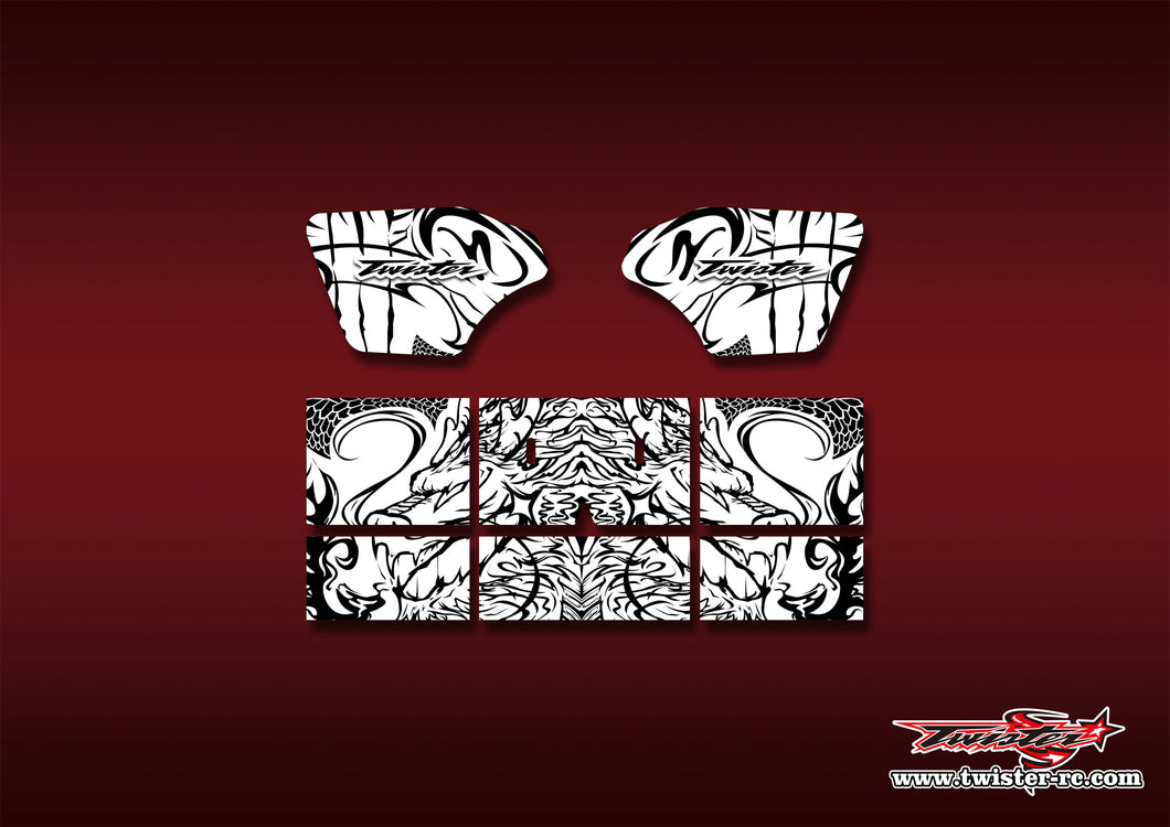 TR-M8RW-MT7   Mugen MBX8R Wing Pattern Wrap ( Type MT7 )