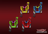 TR-M9-MA23    ToolkitRC M9 Metallic/Optical White Pattern Wrap ( Type A23 ) 4 Colors