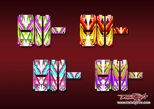 TR-MB-MA22    Mugen Off Road Starter Box Metallic/Optical White Pattern Wrap ( Type A22 ) 4 Colors