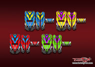 TR-MB-MA23    Mugen Off Road Starter Box Metallic/Optical White Pattern Wrap ( Type A23 ) 4 Colors