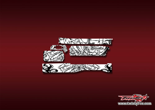 TR-MBX8-MT7   Mugen MBX8 Radio Box Pattern Wrap ( Type MT7 )