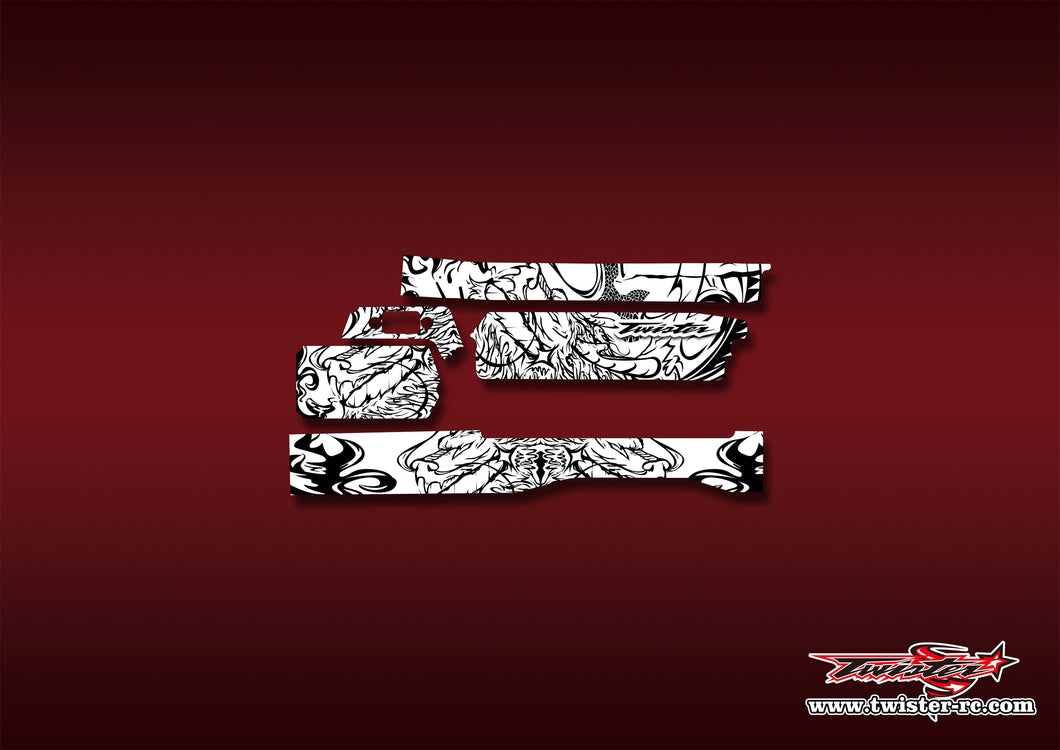 TR-MBX8-MT7   Mugen MBX8 Radio Box Pattern Wrap ( Type MT7 )