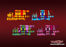 TR-MBX8R-MA9   Mugen MBX8R Radio Box Metallic/Optical White Pattern Wrap ( Type A9 )4 colors