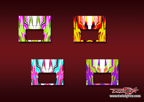 TR-MMC-MA22   Muchmore Hybrid Touch Duo Charger Metallic/Optical White Pattern Wrap ( Type A22 ) 4 Colors