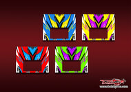 TR-MMC-MA23   Muchmore Hybrid Touch Duo Charger Metallic/Optical White Pattern Wrap ( Type A23 ) 4 Colors