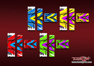 TR-MML-MA23   Muchmore LED Pit Light Metallic/Optical White Pattern Wrap ( Type A23 ) 4 Colors