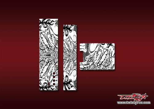 TR-MML-MT7   Muchmore LED Pit Light Pattern Wrap ( Type MT7 )