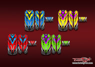 TR-MO-MA23    Mugen On Road Starter Box Metallic/Optical White Pattern Wrap ( Type A23 ) 4 Colors