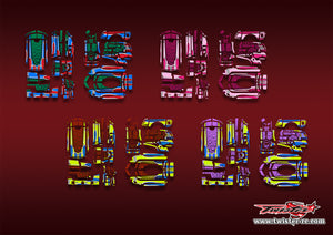 TR-MTR-MA10  Sanwa MT-RMetallic/Optical White Pattern Wrap ( Type A10 ) 4 Colors