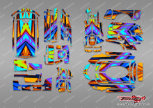 TR-MTR-MA19  Sanwa MT-R Metallic/Optical White Pattern Wrap 4 Colors