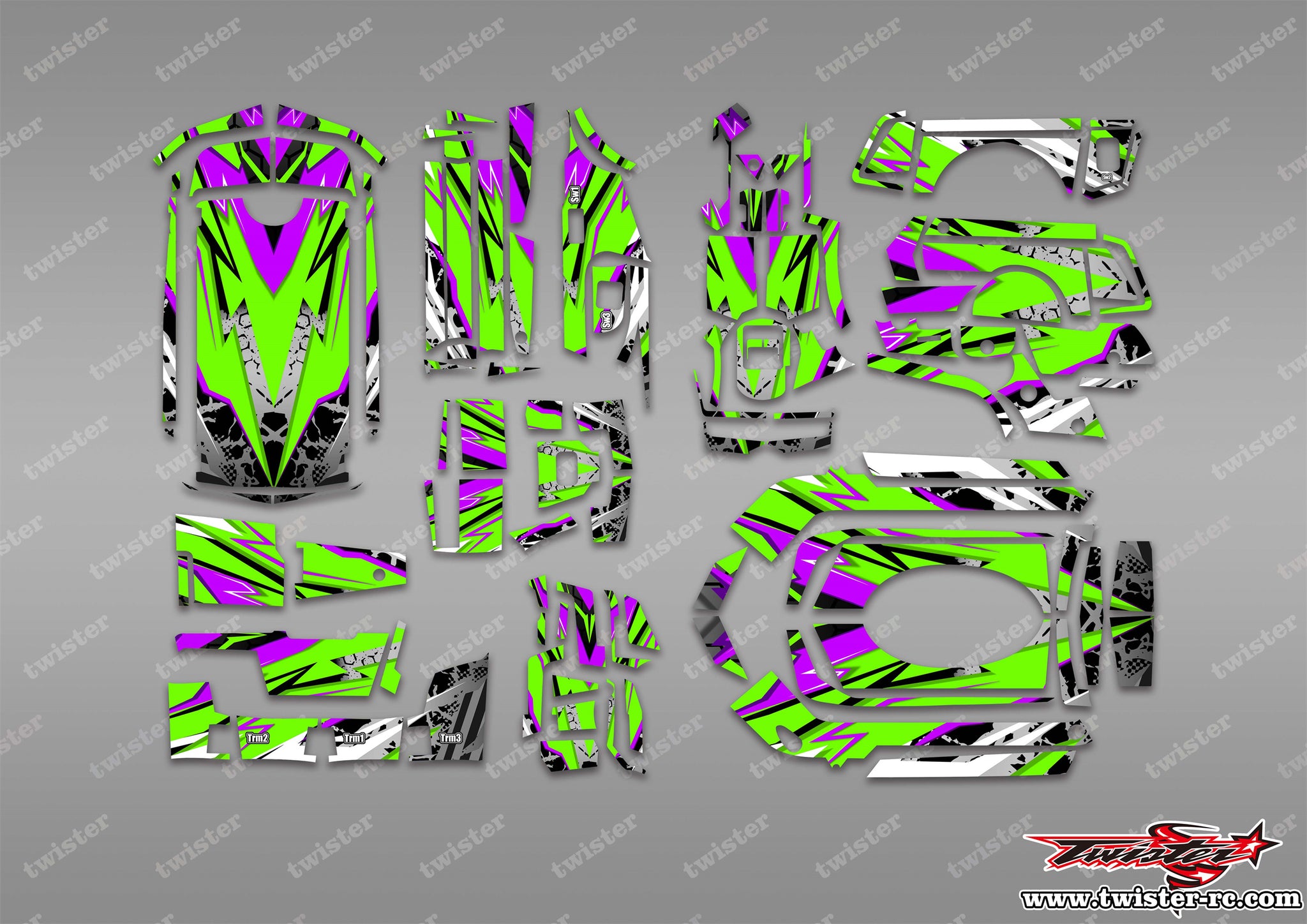 TR-MTR-MA23 Sanwa MT-R Metallic/Optical White Pattern Wrap ( Type A23 ...